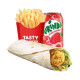 Zinger Chicken Fillet Wrap Meal